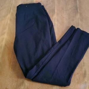 Women's Michael Kors black skinny leg dress pant